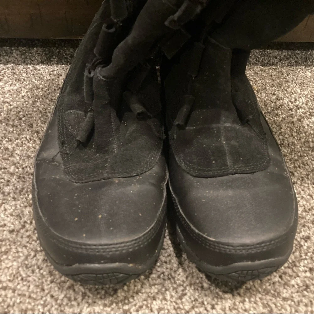 THE NORTH FACE Black Nuptse Purna PrimaLoft Tall Winter Boots- Size 7 - No Laces
